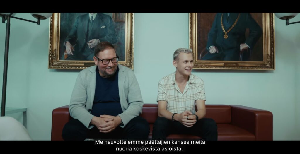 Saavutettava video: video tekstitetty suomeksi